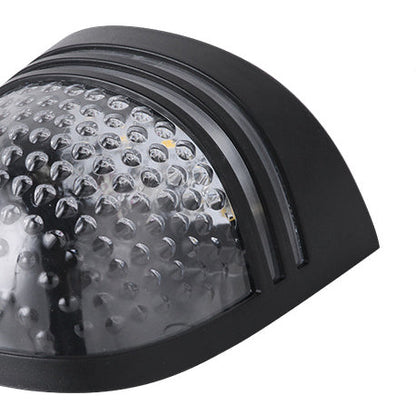 Simplicity ABS PC Elliptical Honeycomb LED Wall Sconce Lamp