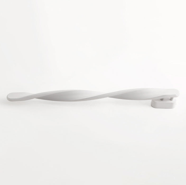 Spiral Long Aluminum Silicone LED Wall Sconce Lamp