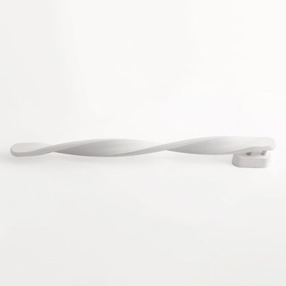 Spiral Long Aluminum Silicone LED Wall Sconce Lamp