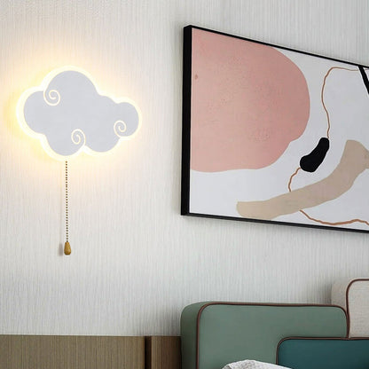 Nordic Simple Cloud Cartoon Design LED Wall Sconce Lamp