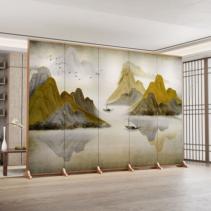 Traditional Wood Solid Wood Room Divider