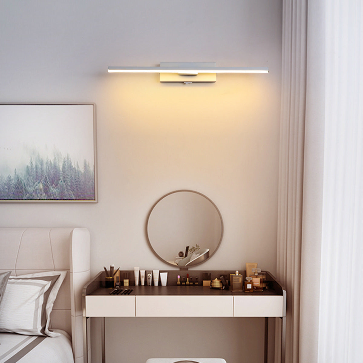 Simplicity Aluminum Iron Silicone LED Wall Sconce Lamp