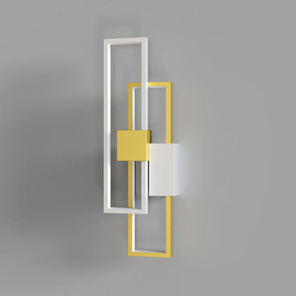 Double Aluminum Iron Silicone LED Wall Sconce Lamp