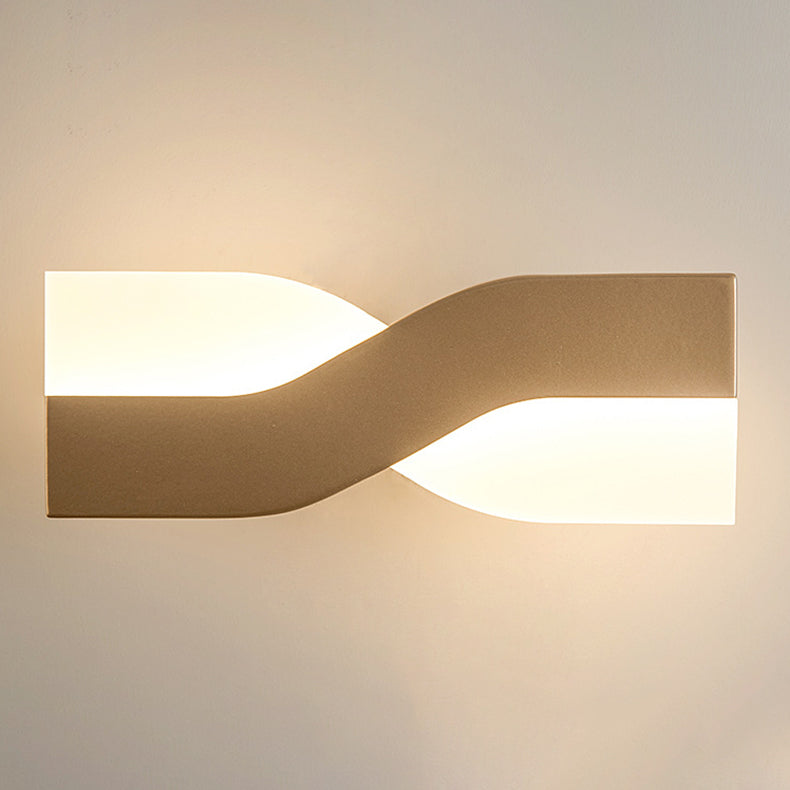 Creative Rotatable Funnel Iron Acrylic LED Wall Sconce Lamp