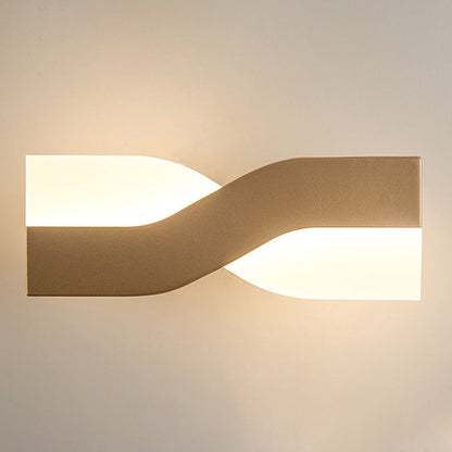 Creative Rotatable Funnel Iron Acrylic LED Wall Sconce Lamp
