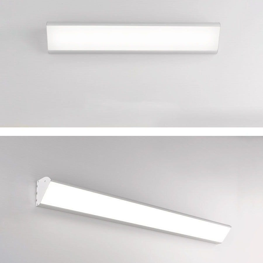 Rectangular Aluminum PC Waterproof LED Wall Sconce Lamp