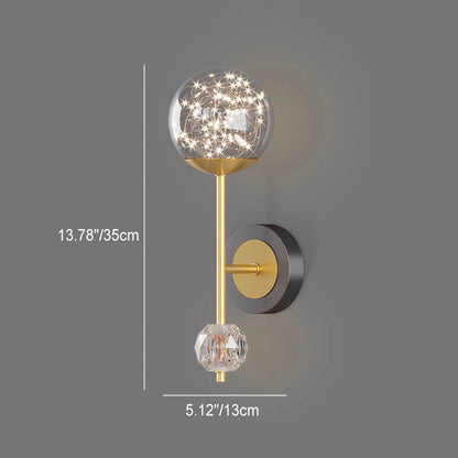 Creative Iron Aluminum Balls LED Wall Sconce Lamp