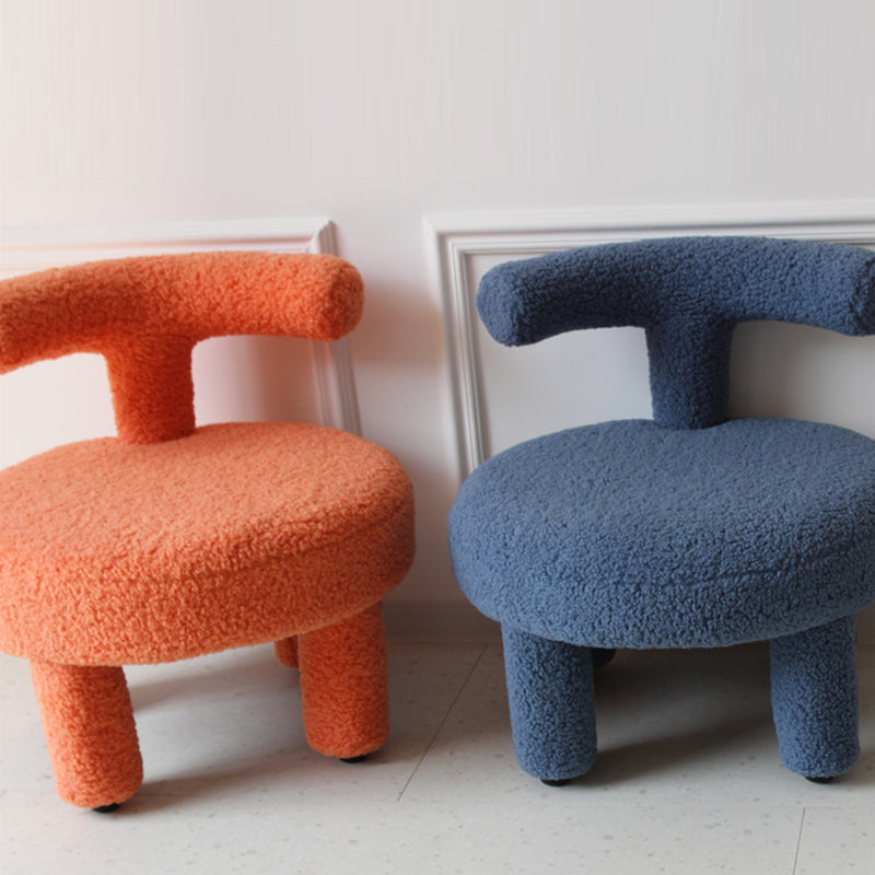 Contemporary Fabric Wood Chair