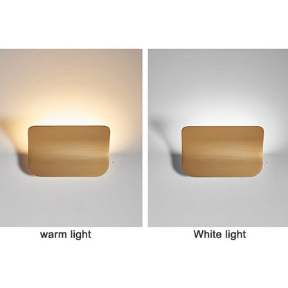 Simplicity Square Flat Bending LED Wall Sconce Lamp