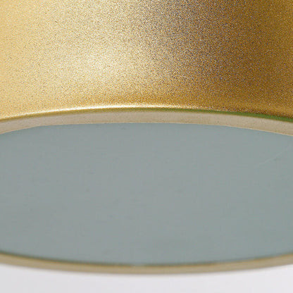 Light Black Gold Iron Round Head LED Wall Sconce Lamp