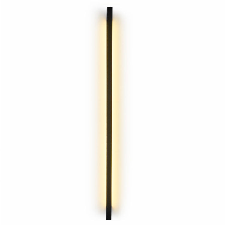 Simplicity Long Strip Iron Silicone LED Wall Sconce Lamp