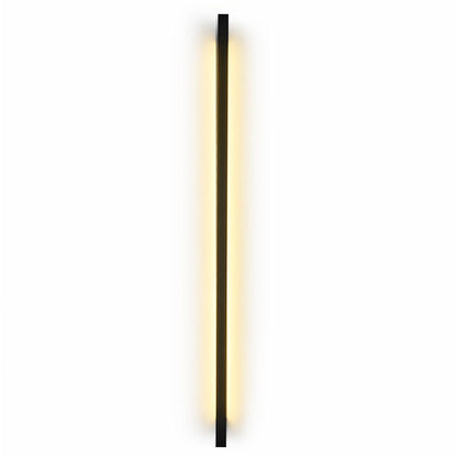 Simplicity Long Strip Iron Silicone LED Wall Sconce Lamp