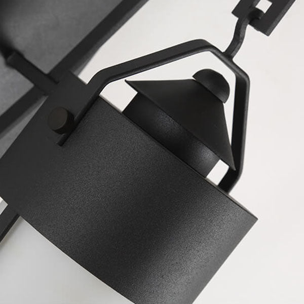 European Iron Outdoor Waterproof 1-Light Wall Sconce Lamp
