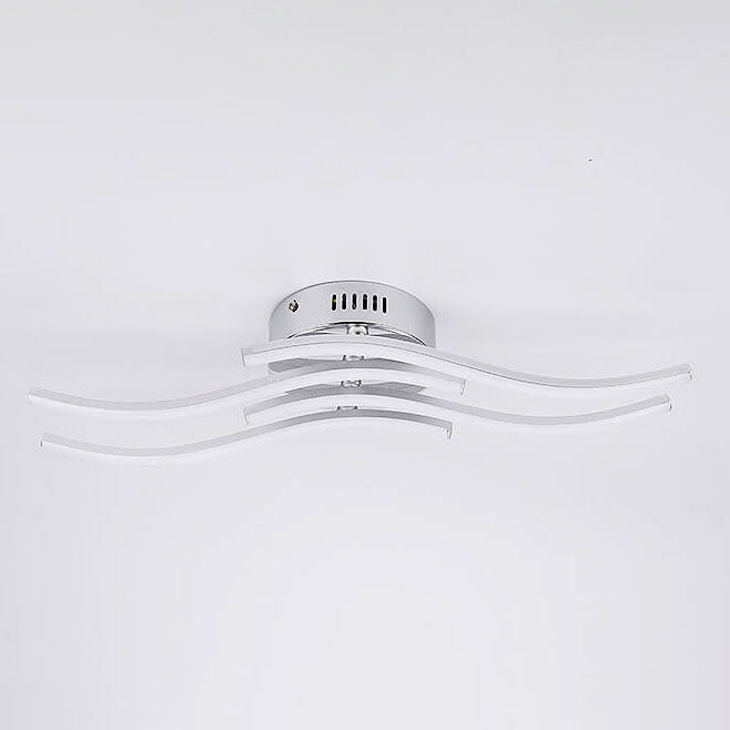 Simple Wave Ceiling Light