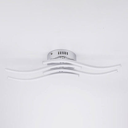 Simple Wave Ceiling Light