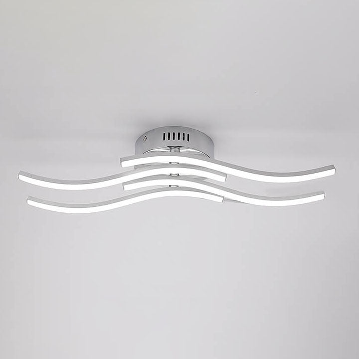 Simple Wave Ceiling Light