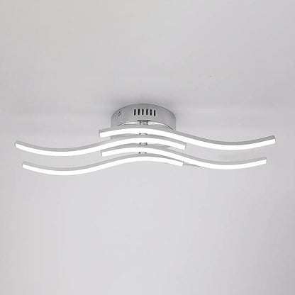 Simple Wave Ceiling Light