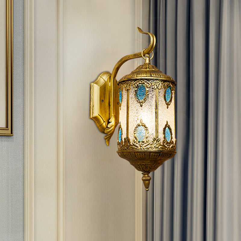 Boho Iron Mediterranean Style 1-Light Wall Sconce Lamp