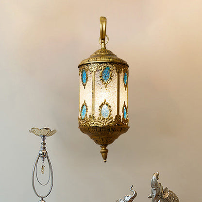 Boho Iron Mediterranean Style 1-Light Wall Sconce Lamp