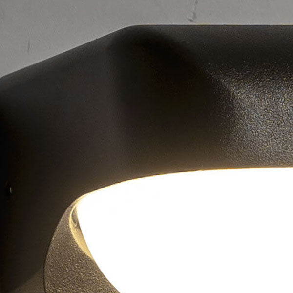 Oval Indoor Outdoor Waterproof Patio Wall Sconce Lamp