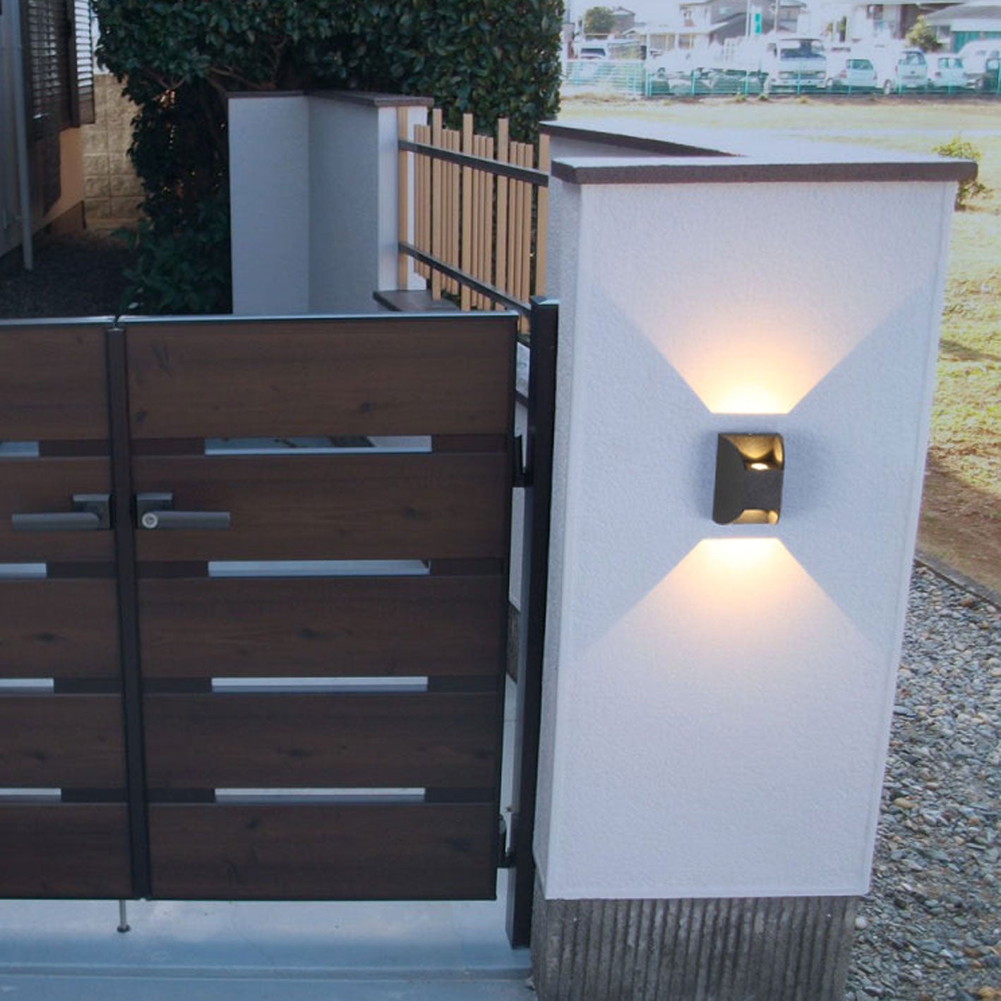 Minimalist Waterproof LED Outdoor Patio Wall Sconce Lamp
