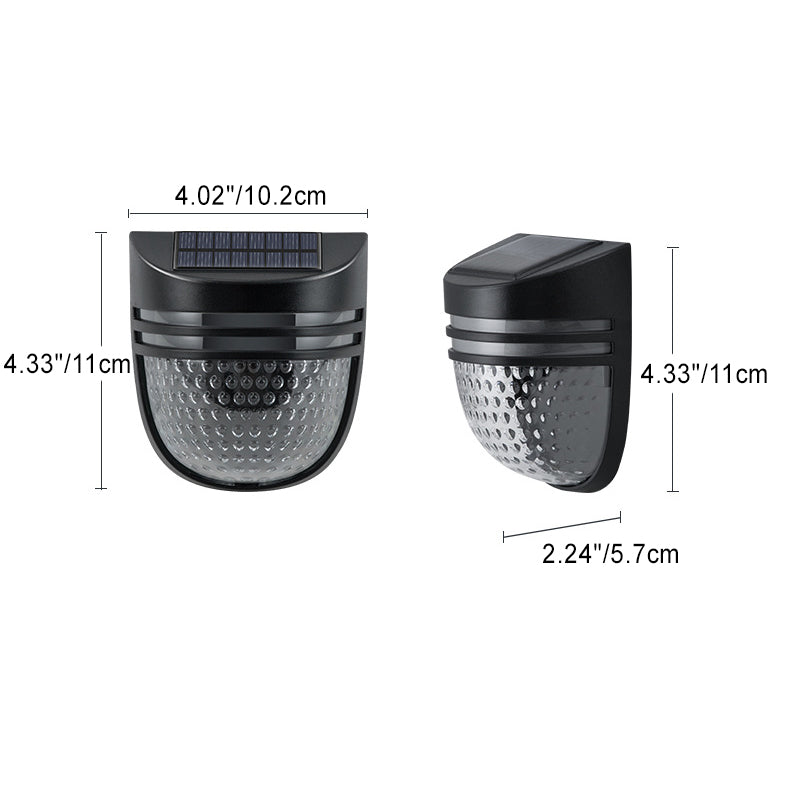 Simplicity ABS PC Elliptical Honeycomb LED Wall Sconce Lamp