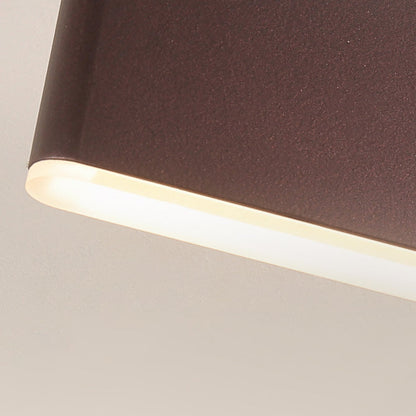 Modern Minimalist Acrylic Cuboid Iron LED Wall Sconce Lamp
