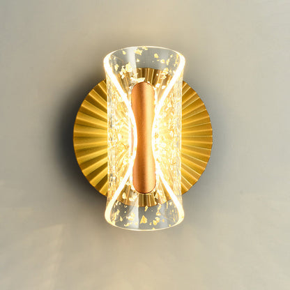 Luxury Hardware Acrylic Butterfly LED Wall Sconce Lamp