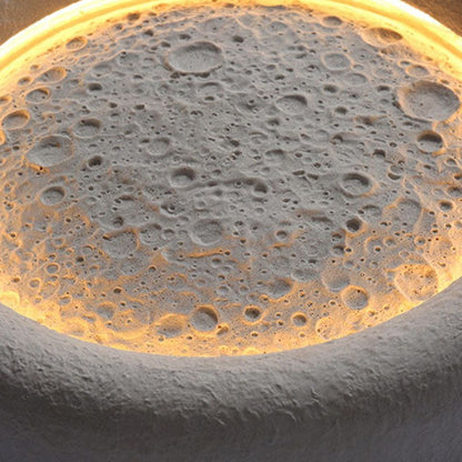 Chinese Moon Texture Shade LED Waterproof Wall Sconce Lamp