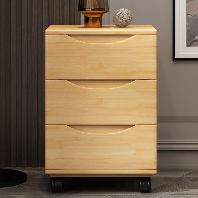 Japanese Wood Nightstand