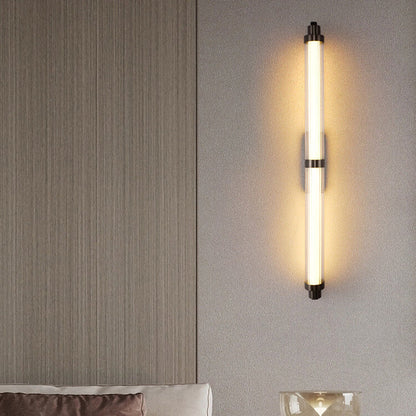 Scandinavian Stainless Steel Acrylic LED Wall Sconce Lamp