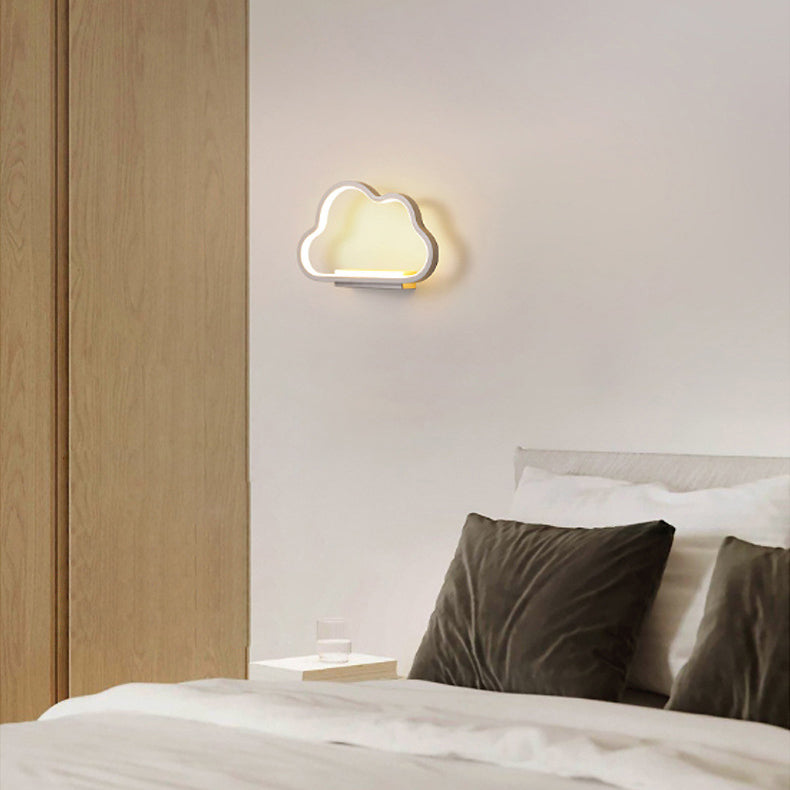 Simplicity Frame Silicone Strip LED Kids Wall Sconce Lamp