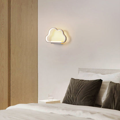 Simplicity Frame Silicone Strip LED Kids Wall Sconce Lamp