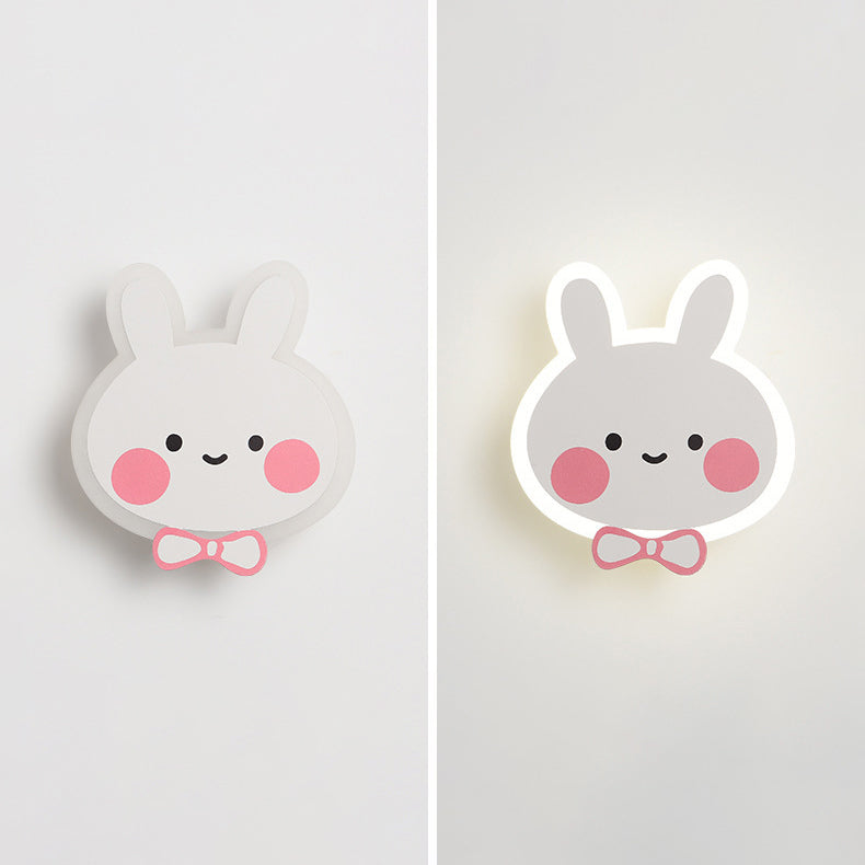 Acrylic Fairy Astronaut Iron LED Kids Wall Sconce Lamp