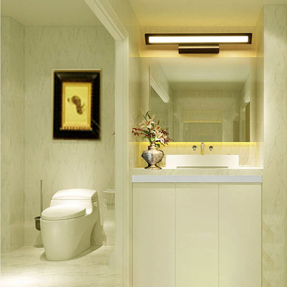 Wrought Iron Acrylic LED Vanity Light Wall Sconce Lamp