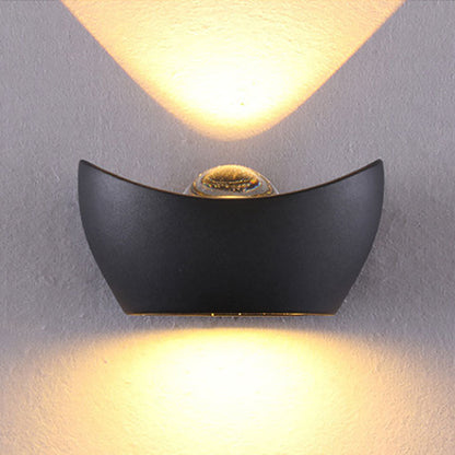 Simplicity Aluminum Ingot Shape LED Wall Sconce Lamp