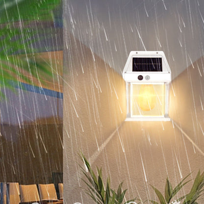 Modern Art Deco House ABS LED Outdoor Wall Sconce Lamp