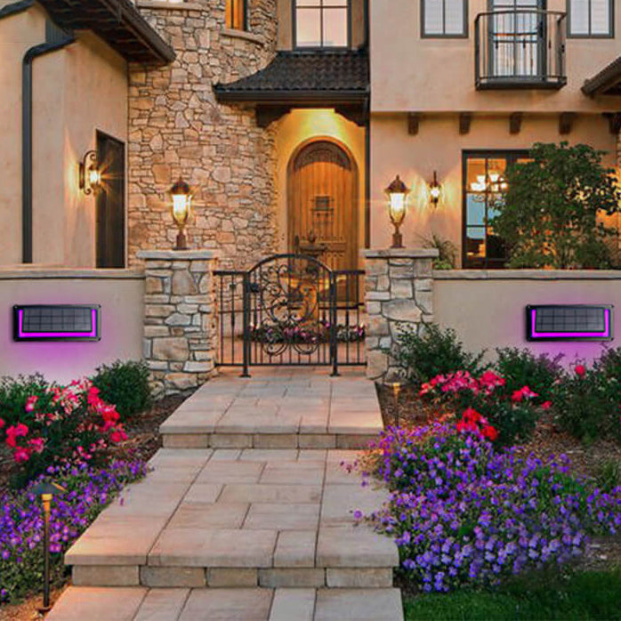 Solar Explosion-proof Voice Control Step Wall Sconce Lamp