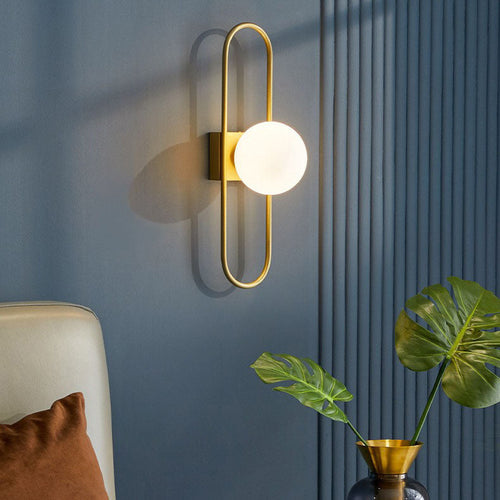 Nordic All-Copper Balls 1-Light Wall Sconce Lamp
