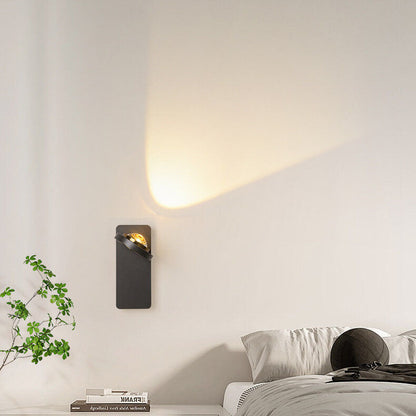 Aluminum Geometric Square Round Iron LED Wall Sconce Lamp