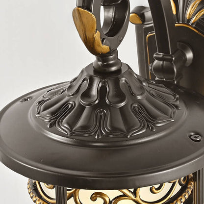 Cylindrical Outdoor Waterproof 1-Light Wall Sconce Lamp