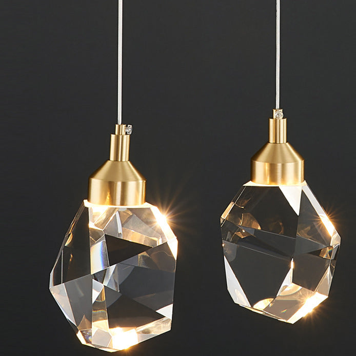 Modern Crystal Iron Pendant Light