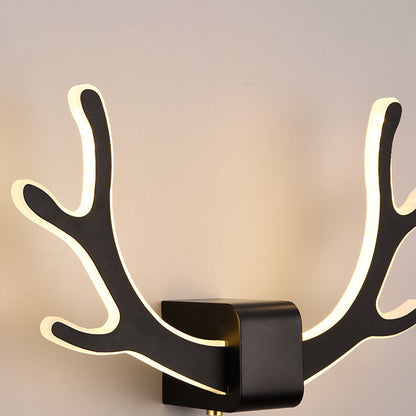 Acrylic Nordic Creative Antler Shape LED Wall Sconce Lamp