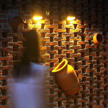 Simplicity Solar Square LED Outdoor Wall Sconce Lamp