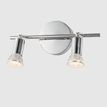 Pure 2-Light Vanity Light Mirror Front Wall Sconce Lamp