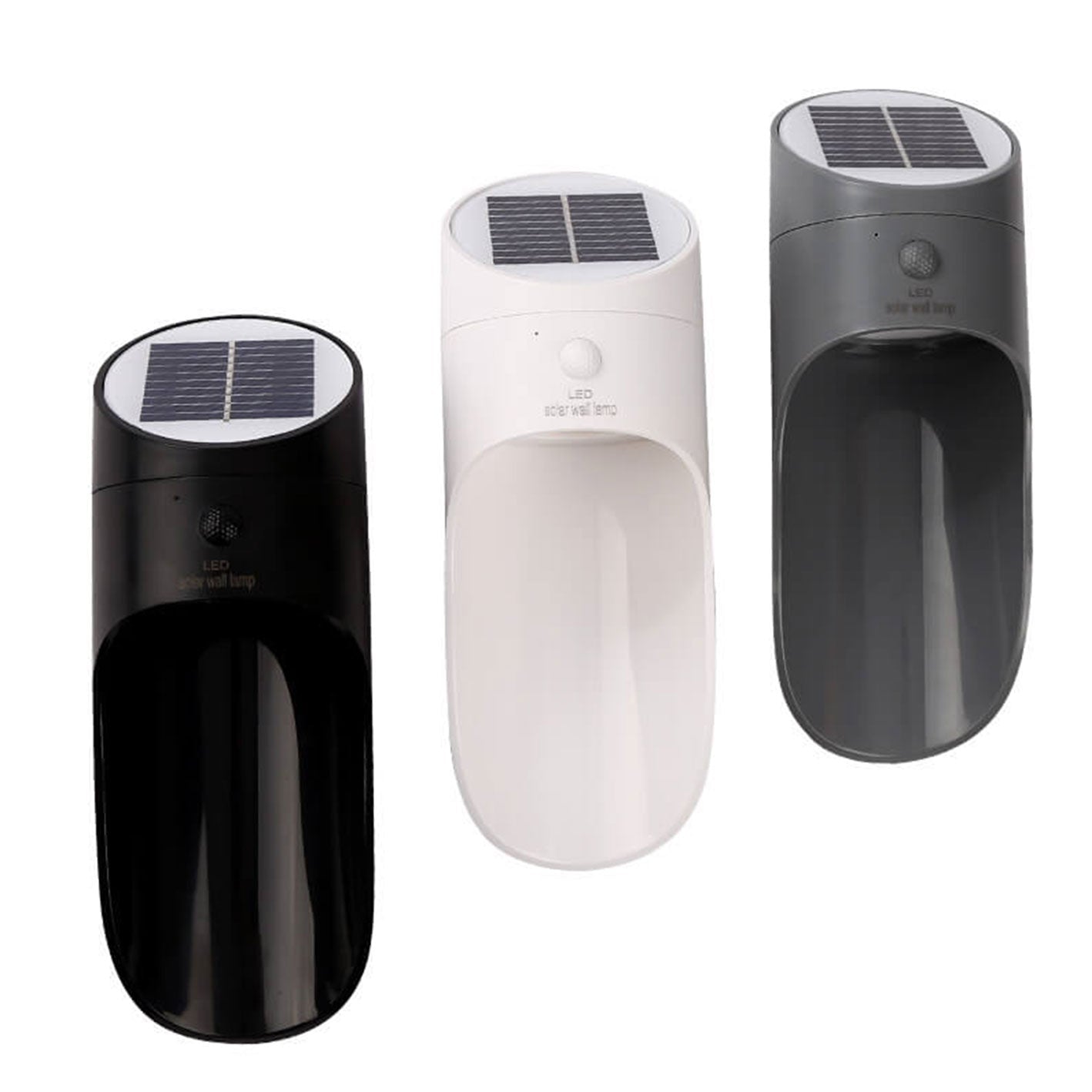 Solar LED Sensor Outdoor Waterproof Wall Sconce Lamp