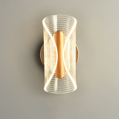 Luxury Hardware Acrylic Butterfly LED Wall Sconce Lamp