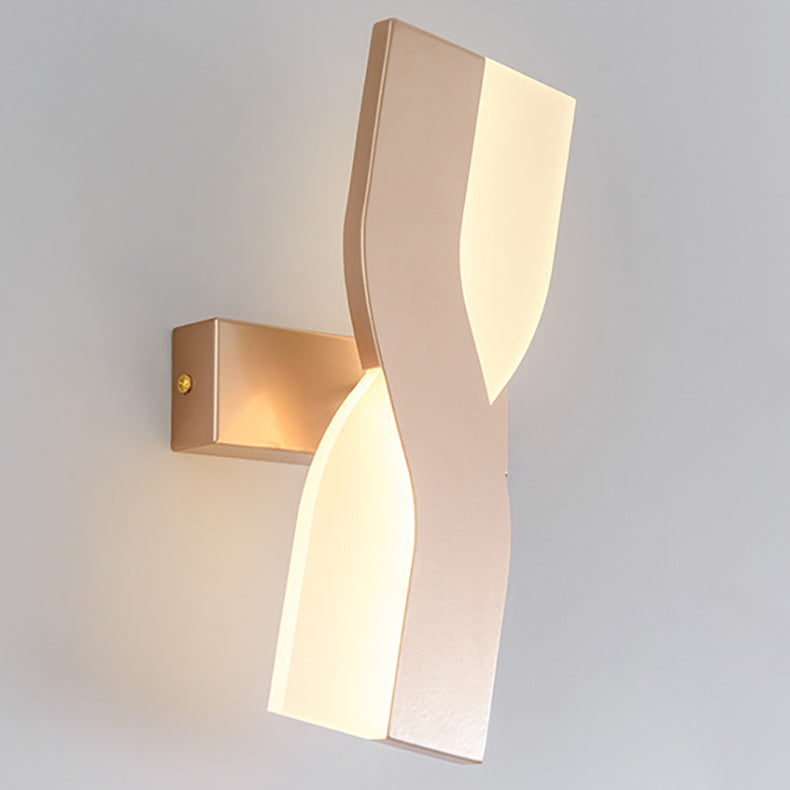 Creative Rotatable Funnel Iron Acrylic LED Wall Sconce Lamp