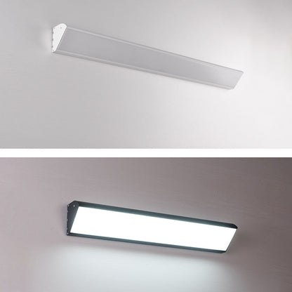 Rectangular Aluminum PC Waterproof LED Wall Sconce Lamp