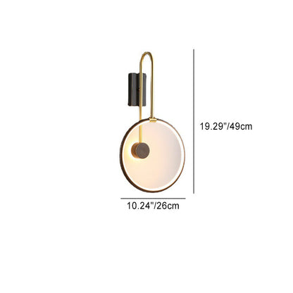Simplicity Aluminum Silicone Acrylic LED Wall Sconce Lamp